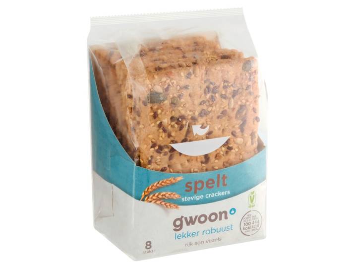 G'woon Crackers Spelt - 180 g