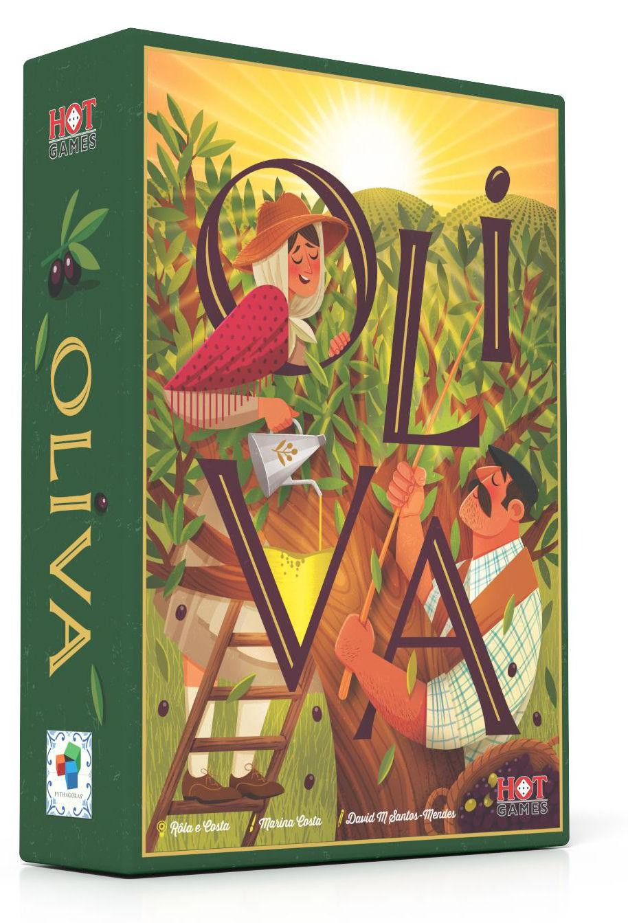 Hot Games Kaartspel Oliva - Strategie spel over olijfolieproductie