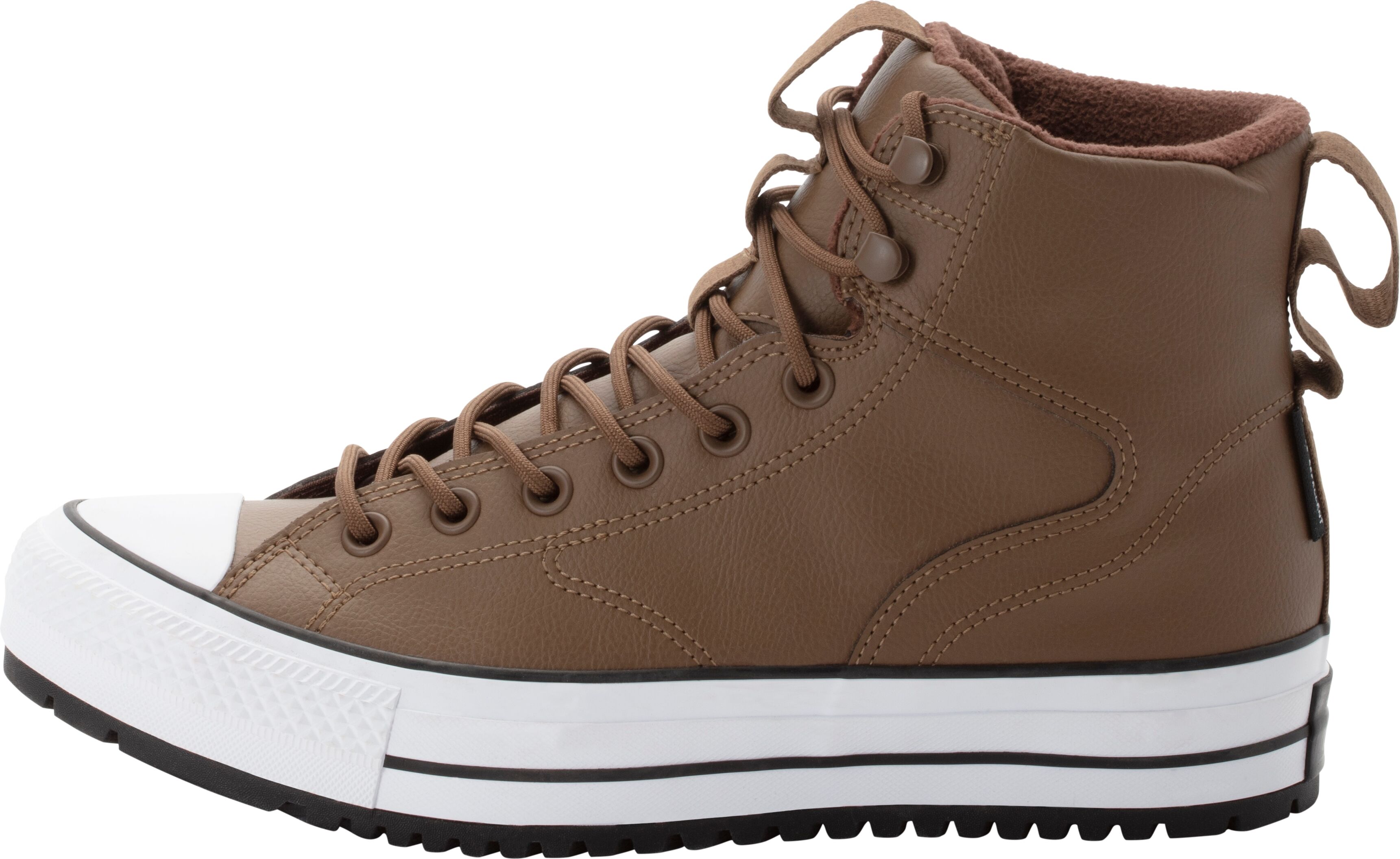 Sneaker CONVERSE "CHUCK TAYLOR ALL STAR HIKER BOOT", Herren, Gr. 37,5, weiss (grounded, totally fudged, weiß), Synthetik, Schuhe Sneaker grounded, totally fudged, weiß 37,5