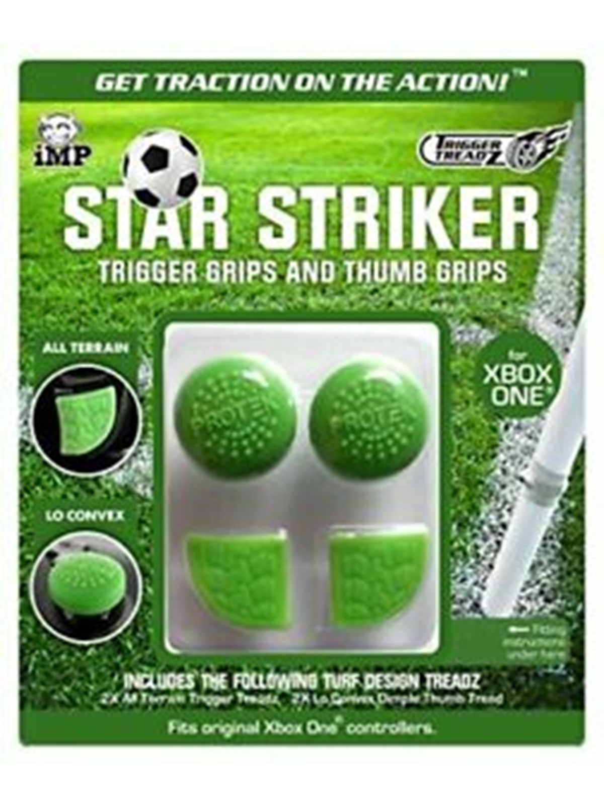 iMP TECH Trigger Treadz Star Striker: 4 Trigger Treadz Pack for Xbox One - Miscellaneous Zubehör für Spielkonsole - Microsoft Xbox One