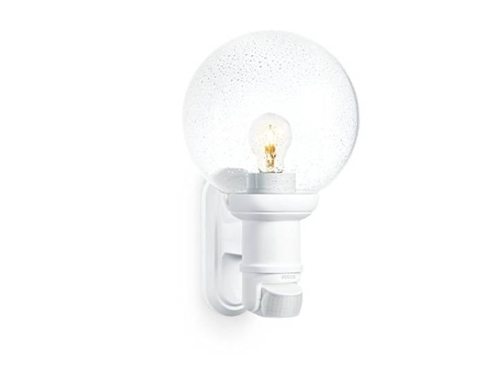 Steinel L 560 S Blanc - Luminaire extérieur à détecteur de mouvement\, applique murale\, angle de détection 140°\, E27