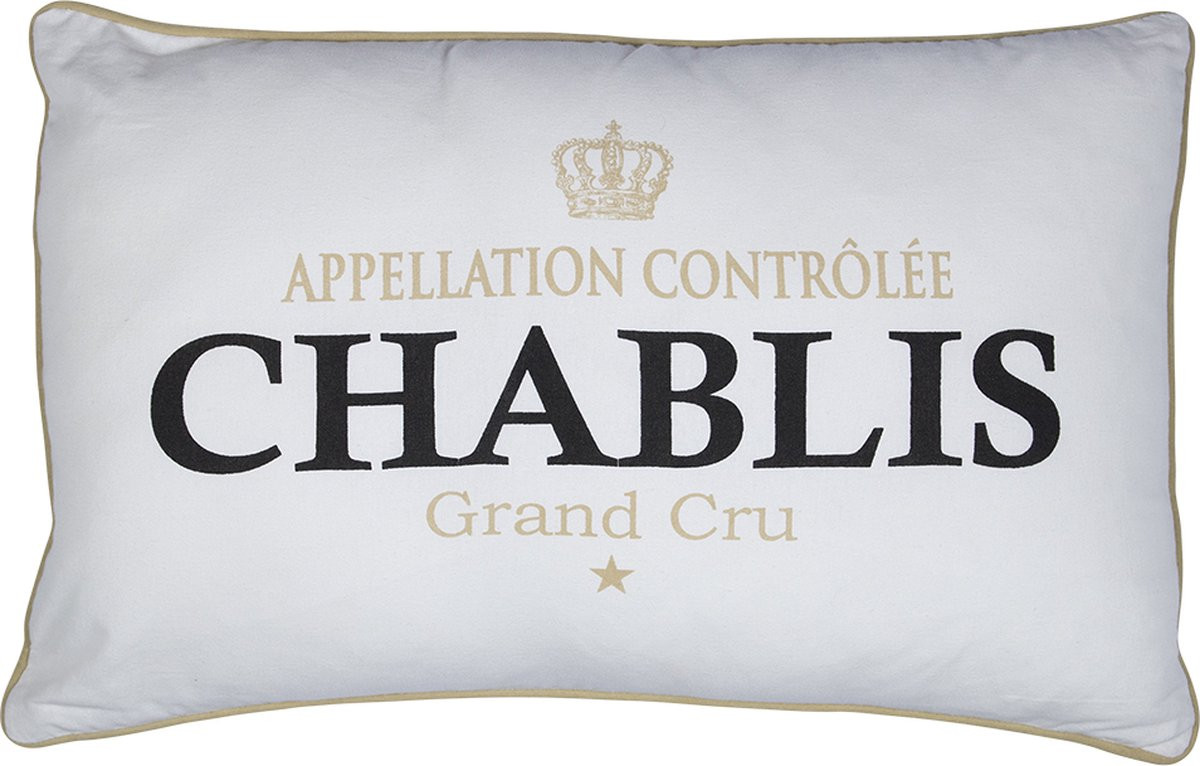 Mars & More Kussen Wijn Chablis Wit 40x60 cm