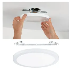Paulmann 95390 LED Einbaupanel 2in1 Cover-it rund 330mm 22W 1700lm 4000K Weiß matt