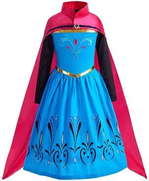 Uplift Treasures Girls Princess Cosplay Dress Costume For Kids 14 size 100