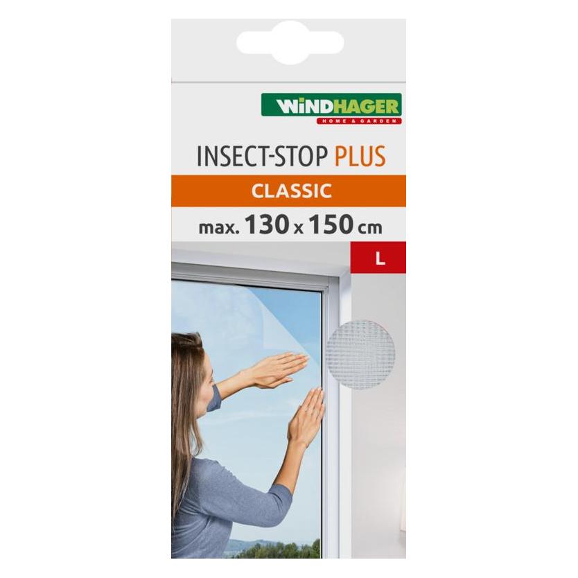 Windhager Fliegengitter mit Klettband (130 x 150 cm) (03498)