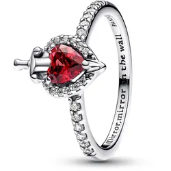 Pandora 193422C01 Damenring Disney Villains Evil Queen Silber, 52/16,6