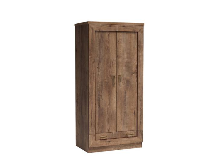 DREHTÜRENSCHRANK UDINE 90/190/57 cm 2-türig Braun