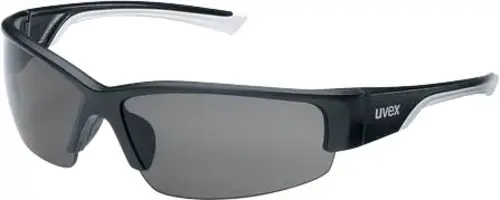 Uvex polavision 9231960 Schutzbrille inkl. UV-Schutz Schwarz, Weiß