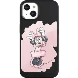 Nivocase Hülle für Apple iPhone 13 Handyhülle NIVOcore Case Schwarz Disney Motiv ohne Hintergrund (Apple iPhone 13), Smartphone Hülle, Schwarz