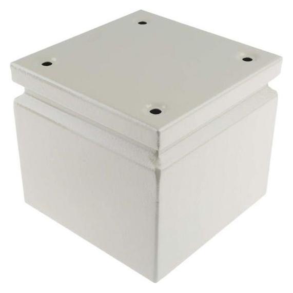 RS PRO IP66 Terminal Box, M/Steel, 150x150x120 (8428308)