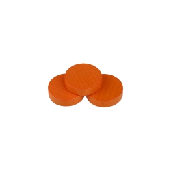 Halmakegel.com Scheibe - Rhea - 25x7mm - orange 256510