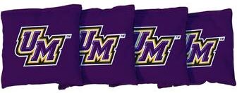 Skip's Garage Montevallo Falcons Purple Cornhole Bags