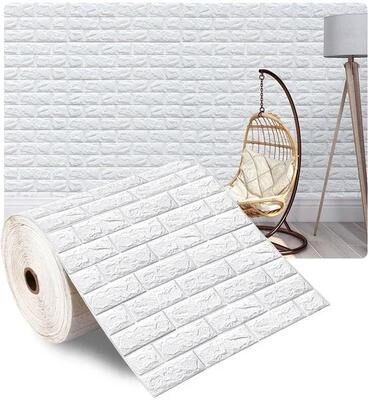 Uplift Essentials Architectural Narrative Surface High Definition 3D Brick Wall Sculpture style 7 27.5 In X 32.8 Ft