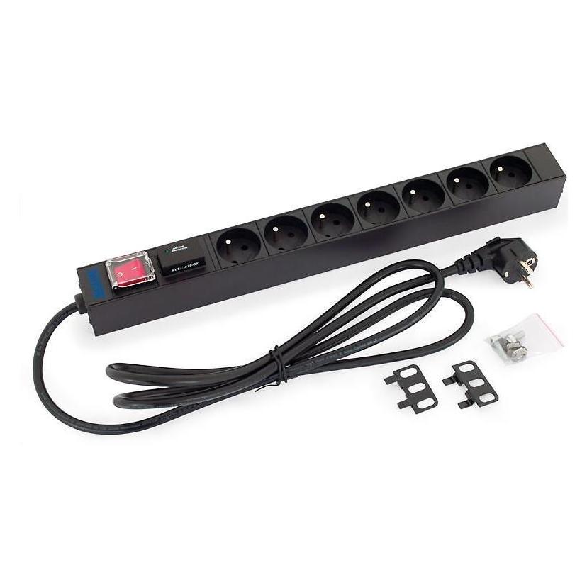 Triton RAB-PD-X11-A1 power distribution unit (PDU) 7 AC outlet(s) 1U Black (RAB-PD-X11-A1)