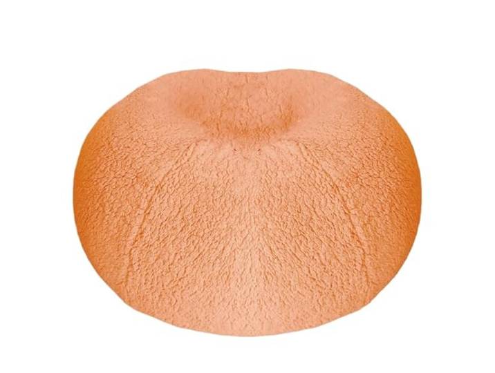 MKYYIOED Sitzsackbezug Bean Bag Pouf Cover Kein Füllstoff im Inneren(Yellow,D100cm-cover)