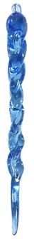 Multicon Wholesale Hub Simulation Ice Pendants Xmas Tree Hanging Ornaments Crystal Snowflake Winter Theme Decor blue