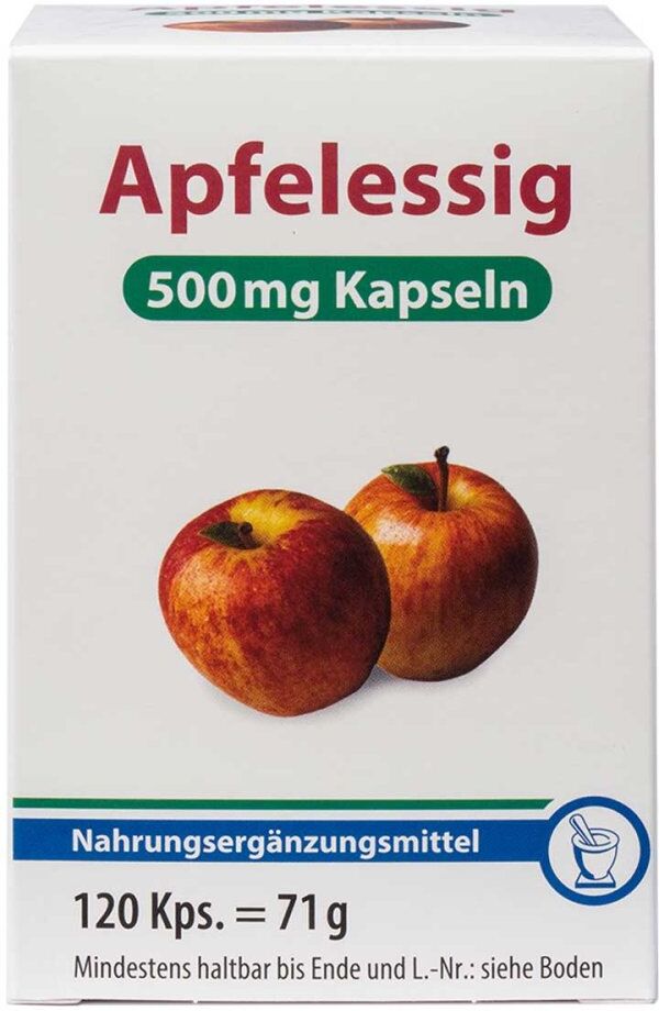 Pharma Peter Apfelessig 500 Kapseln 120stk