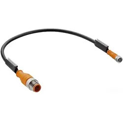 Belden Verbindungsleitung, Elektronikkabel + Stecker, Schwarz