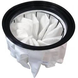 Cleancraft, Industriestaubsauger Zubehör, Filterkorb Taschenfilter für flexCAT Zubehör für Nass- und Trockensauger