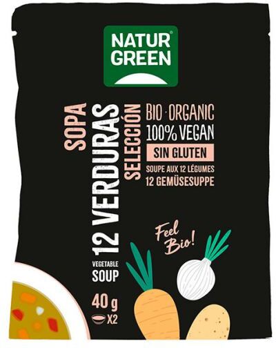 Naturgreen 12 Vegetables soup 40g Bio 40 gr