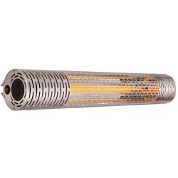 Sonnenkönig Carbonstrahler Mars, Heizstrahler, Silber