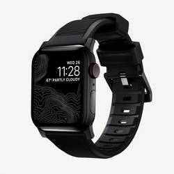 Nomad Rugged Strap Black Connectoor Blac Armbandschlaufe Schwarz NM1A41BN00