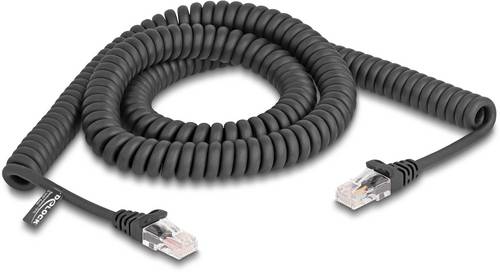 Delock 87994 RJ45 Patchkabel CAT 5e 3.00m Schwarz 1St.