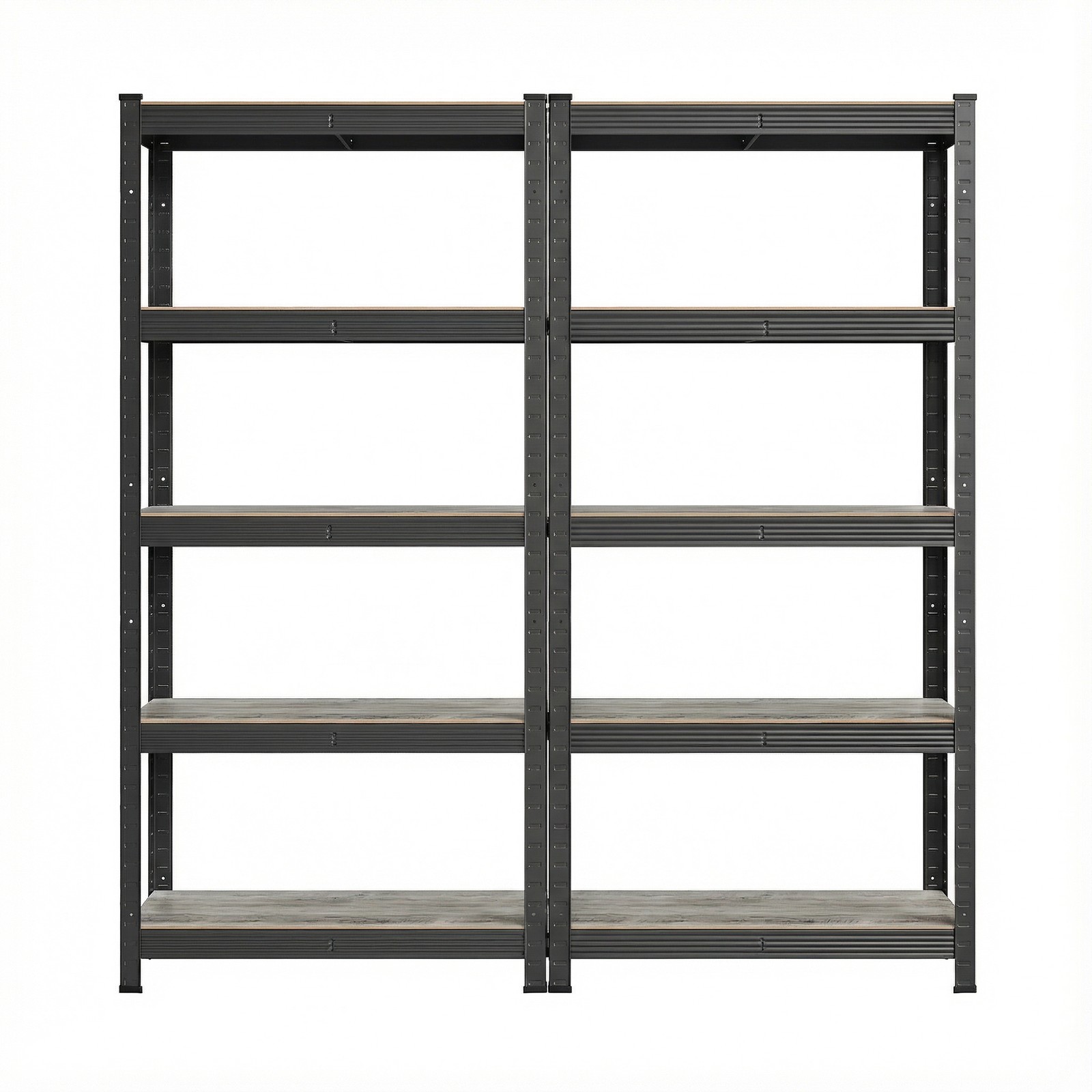SONGMICS Standregal 2er Set, Bücherregal, Lagerregal GLRB35030B12