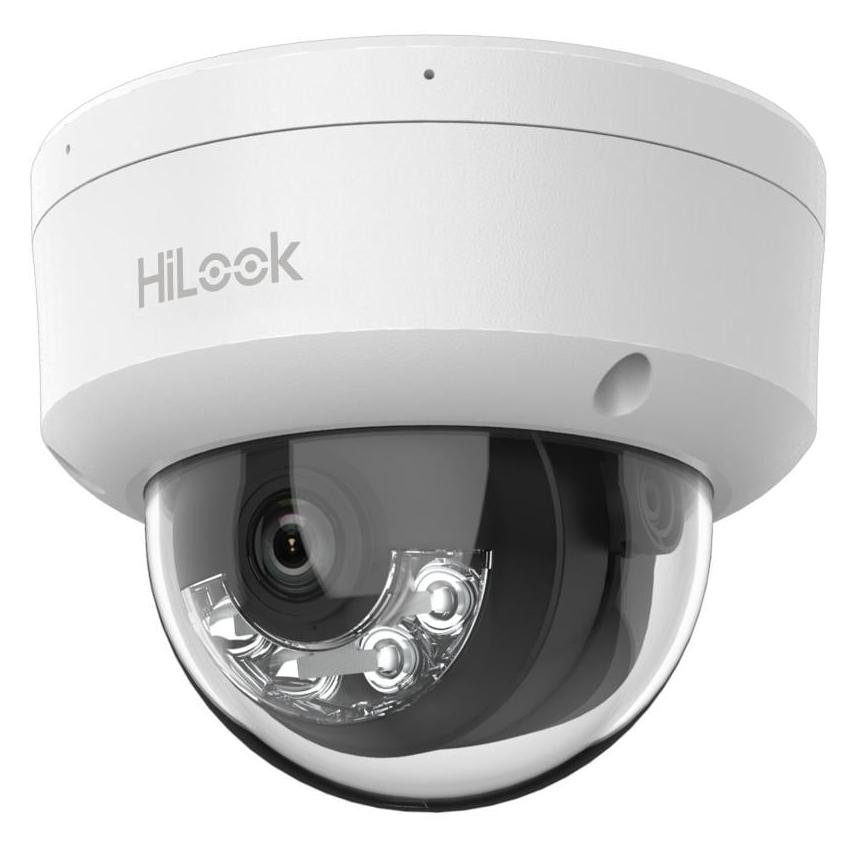 HiLook IP dómkamera - IPC-D120HA-LU (2MP, 2,8mm, kültéri, H265+, IP67, IK10, IR30m, ICR, DWDR, PoE) (TVKIPIPCD120HLUF28)