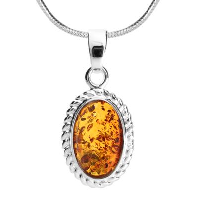 Kette mit Anhänger OSTSEE-SCHMUCK "Ostsee-Schmuck Kette mit Anhänger Julie Kette mit Anhänger Julie" Gr. 45, silber, Halsketten, Damen, 45cm, Silber 925 (Sterlingsilber), L: 42