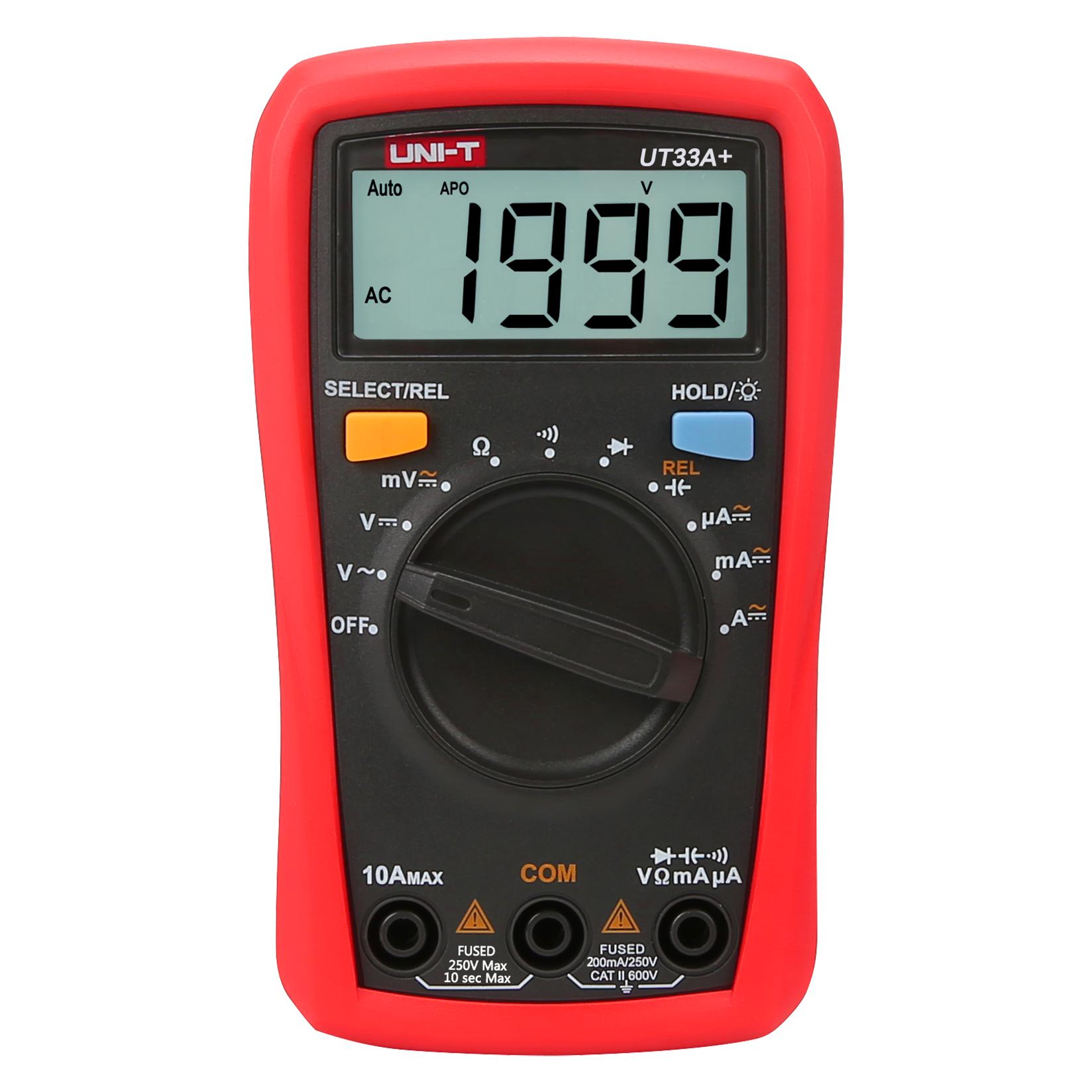 Uni-T UT33A (Hand-Multimeter) (LEC-MIE0325)