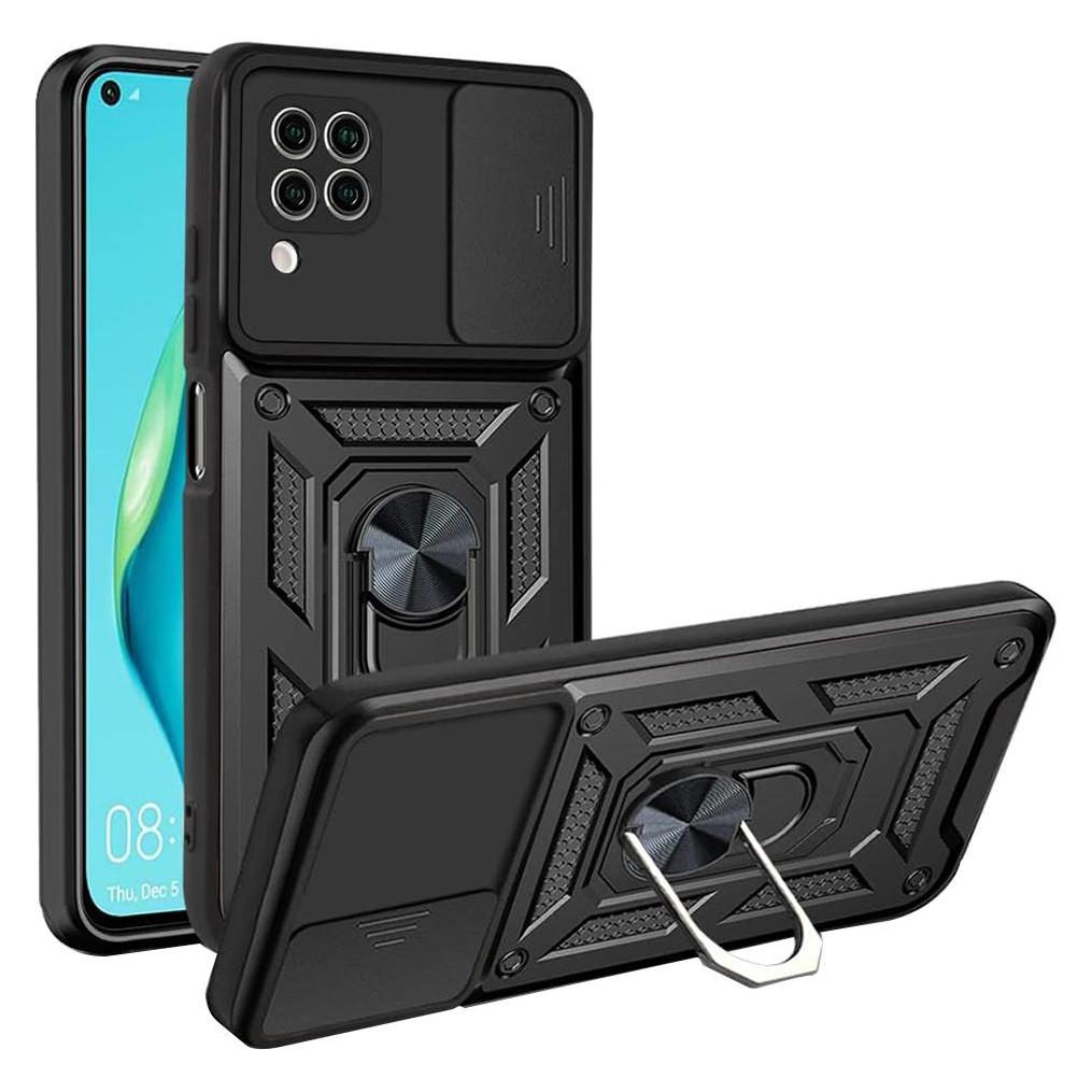 Techsuit - CamShield Series - Huawei P40 Lite - Black (Huawei P40 Lite) (56343547)