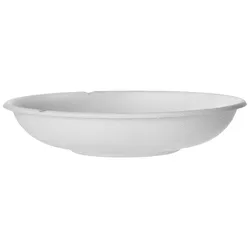 MONOUSO - Schüssel Zuckerrohr Bagasse Weiß 710ml (50 Stück)