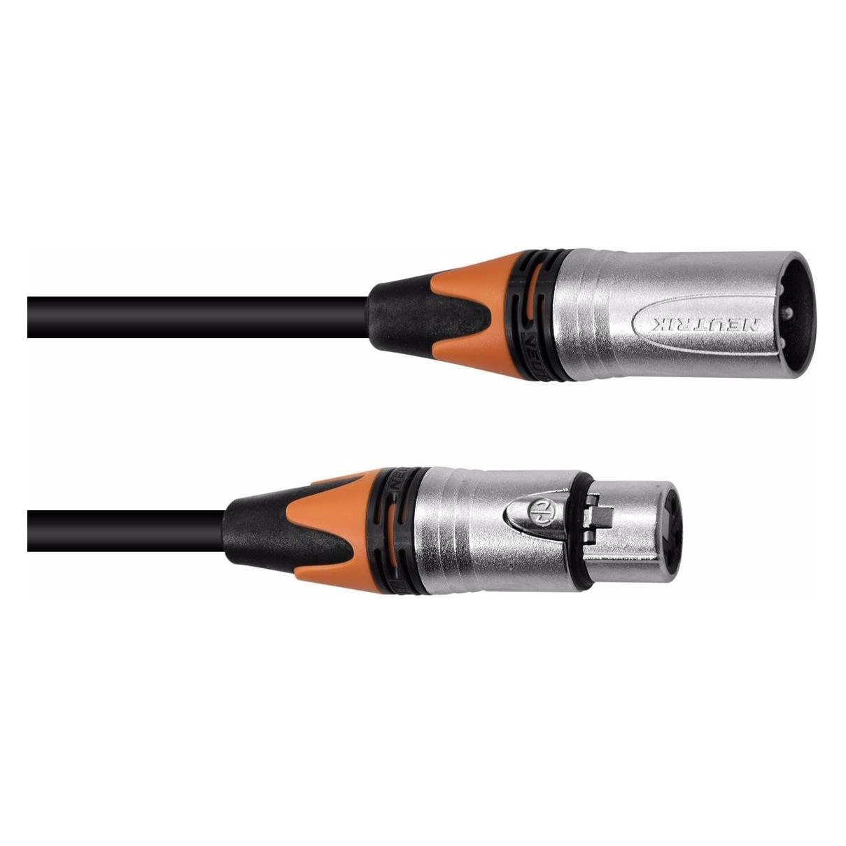 Psso XLR Kabel COL 3pol 3m sw Neutrik (3 m, XLR Kabel) (30227845)