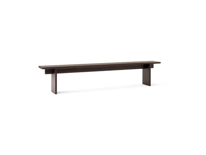 &Tradition Ita OS6 Bank 230 cm Dark stained oak