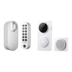 Aqara Smart Lock U200 + Doorbell Camera Hub G410 (weiss) (AQ1002)