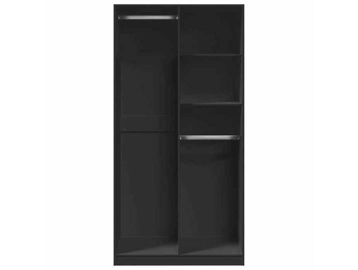 Magnifique Garde-robe Noir 100x50x200 cm Aggloméré - design polyvalent - pour maison - Noir 58.5 kg 2026_503220