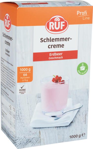 RUF Schlemmercreme Erdbeer 1,0 kg 1364571001