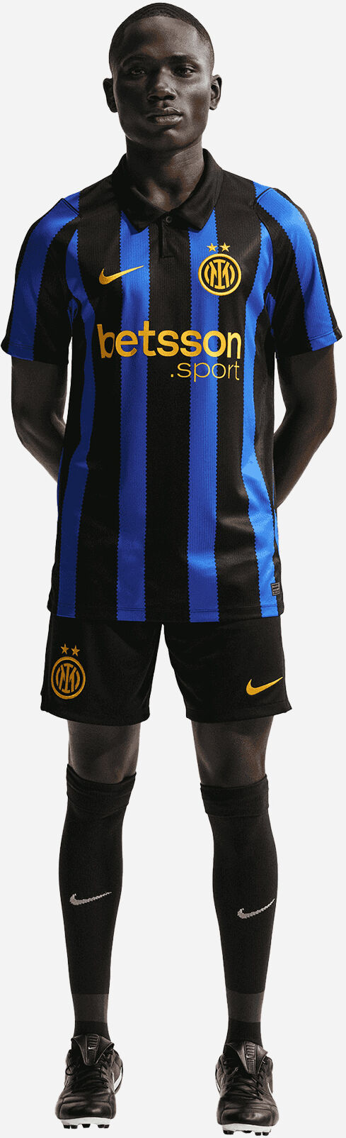 Nike Inter Home 26-27 M - Pantaloncini Calcio Ufficiali - Uomo - Color Mix S