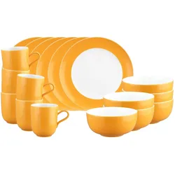 Seltmann, Geschirrset, Liberty Pure Colors Frühstücks-Set (18 Stk.)