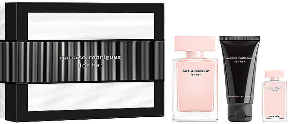 NARCISO RODRIGUEZ Geschenkset - for her Eau de Parfum Set 2x50ml / 7,5ml EG
