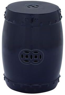 Classic Garden Stool - Navy - Ballard Designs