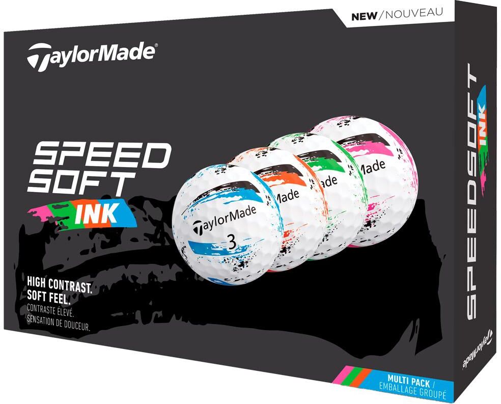 Taylormade  - SpeedSoft Ink Mutli - Balles neuves
