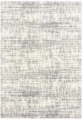 Strick & Bolton Style Haven Pilo Ivory and Taupe Distressed Area Rug