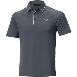 Mizuno Polo Classic Piqué, grau