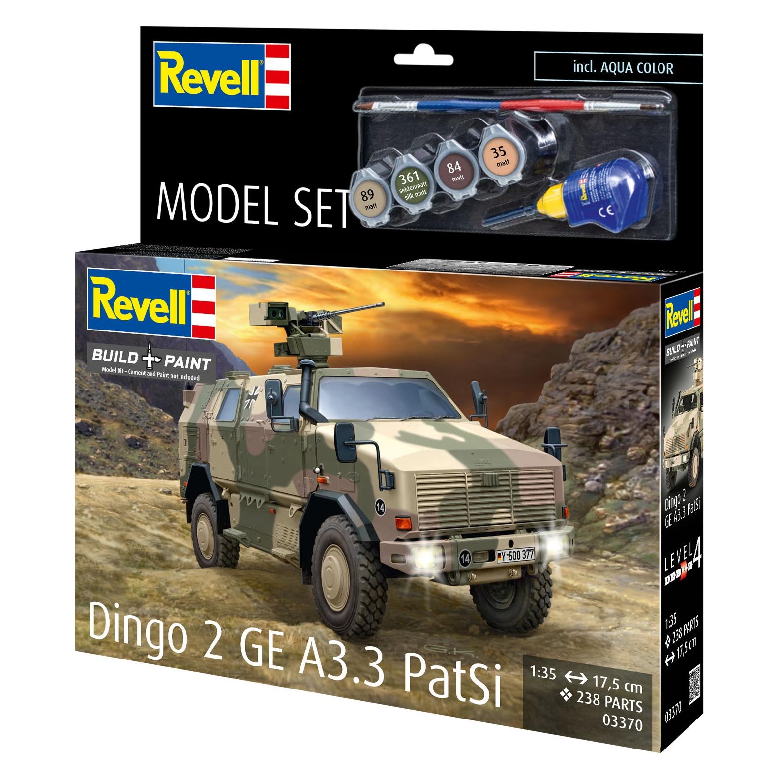 Revell Model Set Dingo 2 GE A3.3 PatSi (63370)