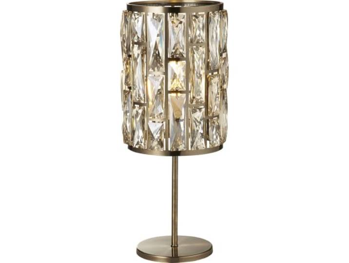Searchlight Tischleuchte, klassisch, Goldschmuck, EU6584AB