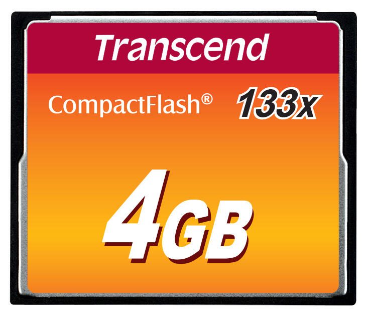 Transcend TS4GCF133 Speicherkarte 4 GB