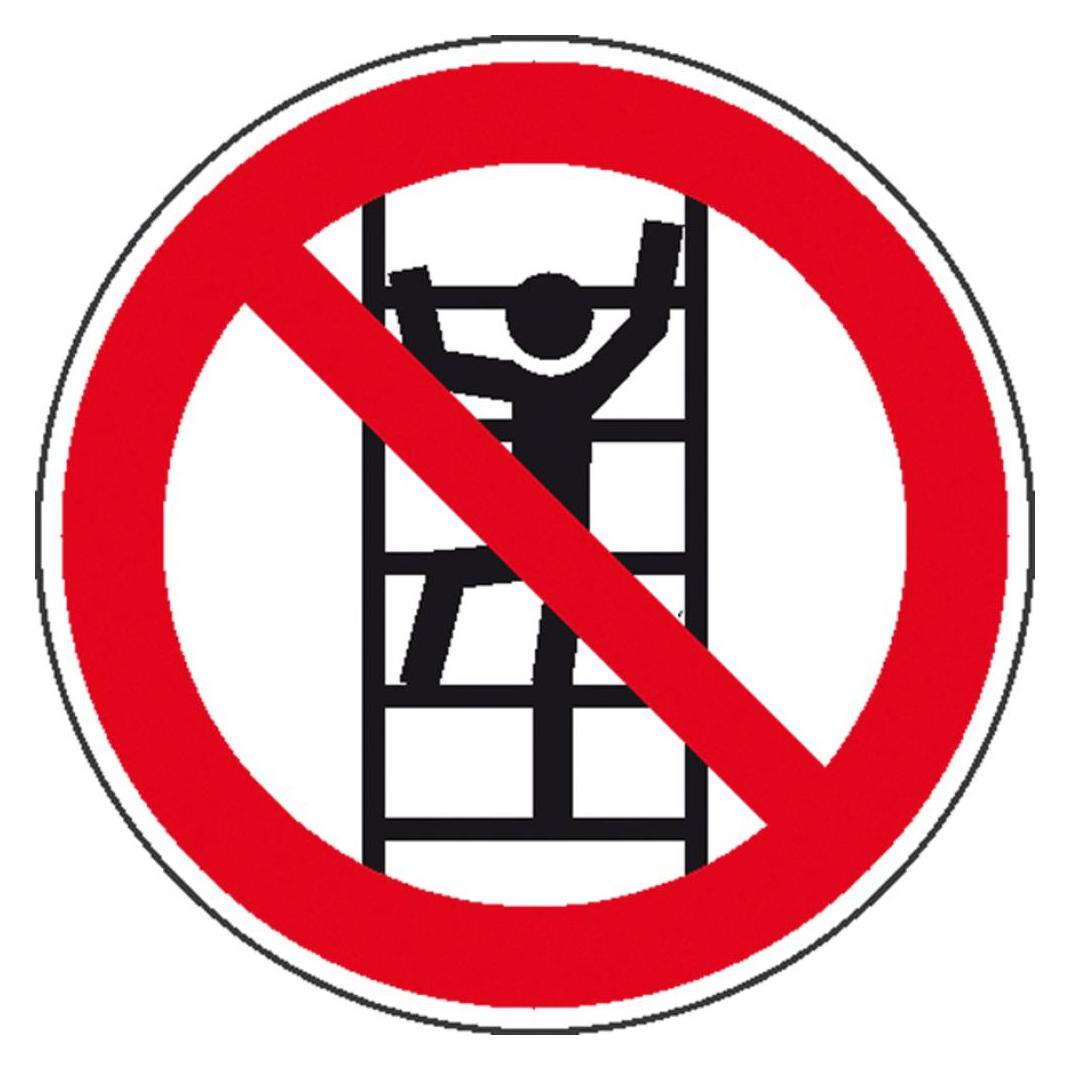 SafetyMarking Verbotsschild Aufsteigen verboten (11.1019)
