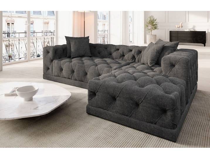 Stoff Ecksofa Palma L-Form